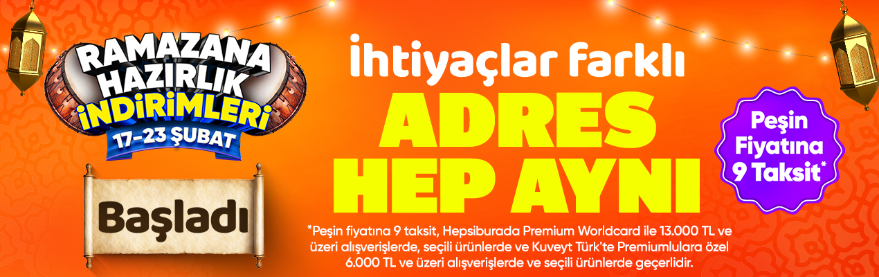 Hepsiburada’dan Ramazan Ayına Özel İndirimler ve Avantajlar